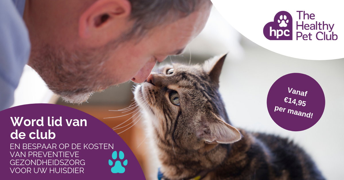 Healthy Pet Club voor u en uw huisdier! Dierwijzer